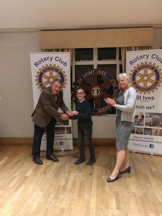 Oliver Wins The Rotary UK National Young Filmmaker Competition